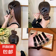 韓國(guó)氣質(zhì)水鉆劉海夾碎發(fā)夾韓式五金女孩bb夾百搭發(fā)卡 水鉆發(fā)夾4個(gè)不同款TS210