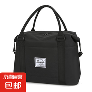 【大牌制造商】大容量手提健身包包行李包袋登機(jī)拉桿包收納包袋 黑色