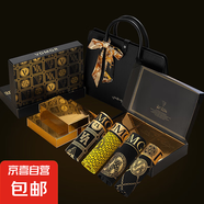 磁療保健男士?jī)?nèi)褲高端奢華莫代爾平角男款四角褲性感磁療男生短褲 金條禮盒A組(883+884+885+886) XL 120-140斤