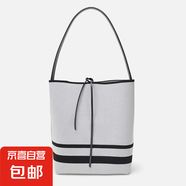 【大牌同廠】2025新款時尚簡約百搭托特包休閑包斜挎包單肩包女包 灰色