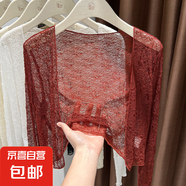 搭防曬獨特絕美小上衣吊帶裙外搭網(wǎng)紗蕾絲開(kāi)衫2025新款開(kāi)春韓系穿 安克拉紅 XL （體重130以?xún)龋?
                                         title=