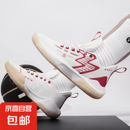 歐文BIG3專業(yè)實戰(zhàn)籃球鞋緩震耐磨全掌碳板防滑青少年運動學(xué)生球鞋 羽毛白 38