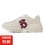 歐牧者莆田男鞋G家字母厚底老爹鞋女新款增高休閑運動(dòng)百搭潮流小 G家字母鞋紅色 42