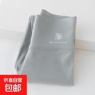 清倉女童春秋高腰鯊魚褲兒童外穿收腹九分打底褲中大童休閑瑜伽褲 9657灰色 160 160cm