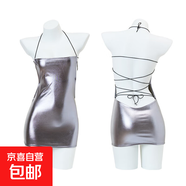 夜店風(fēng)御姐包臀制服誘惑露乳系列璀璨夜店女郎連衣裙制服套裝 夜店風(fēng)御姐包臀裙情趣內(nèi)衣性感制服（炫彩灰）296 均碼