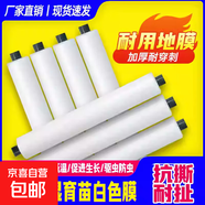 農用棚膜地膜加厚種植農用地薄膜土壤種菜膜塑料膜薄膜保溫 白色20斤1絲1.2米寬830米長(cháng)
