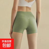 三分鯊魚褲女無(wú)尷尬線外穿芭比褲高腰打底褲夏季薄款防走光安全褲 綠色【SK51】 M 【建議80-100斤】