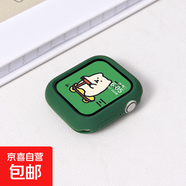 適用applewatch硅膠保護(hù)殼S11邊框殼iwatchS10/se代半包軟殼硬殼41mm/45mm蘋果手表表帶防摔 半包軟殼-苜蓿草色 iwatch4/5/6/se【44mm表盤】