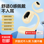 【爆款升級(jí)京東物流】無線藍(lán)牙耳機(jī)左耳 OWS掛耳式 開放式不入耳更舒適 運(yùn)動(dòng)騎行快遞外賣適用 膚色-基礎(chǔ)款-不可旋轉(zhuǎn)適用左耳