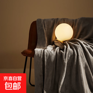 加厚法蘭絨毛毯蓋毯辦公室午睡毯空調(diào)披肩沙發(fā)毯子單雙人四季通用 灰色 【加厚升級】150*200cm