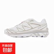 【薩*蒙同款】戶(hù)外3D跑鞋男女同款復古減震鞋登山鞋防滑運動(dòng)鞋 跑鞋XT冰川白 44