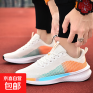 男女赤兔pro運動(dòng)鞋競速夏季透氣學(xué)生減震專(zhuān)業(yè)超輕青少年跑 (QDB)036白橙綠 41