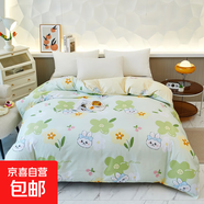 100%純棉被套單件全棉1.5單人150x200被罩180x200x230雙人220x240 愛(ài)登堡-綠 單被套220x240cm