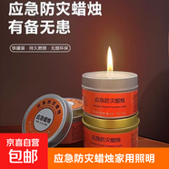 應(yīng)急蠟燭 家用照明停電應(yīng)急防災(zāi)焟燭無煙無味燭臺防風(fēng) 小號1個裝