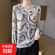 2025春夏針織開(kāi)衫女新款外搭空調衫毛衣外套/RWM11-X 水波紋 L 105-120斤