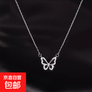莫比烏斯項(xiàng)鏈女輕奢小眾設(shè)計(jì)感網(wǎng)紅鎖骨鏈時(shí)尚百搭新款 鑲鉆蝴蝶項(xiàng)鏈