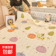 全棉隔臟睡袋純棉單人旅行床單被罩一體式便攜式酒店出差火車(chē)臥鋪 初旭-波點(diǎn)南瓜【舒適睡眠】 180*230cm（酒店大床房）
