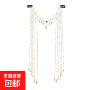 童裝夏季敦煌飛天演出服女童民族古典舞反彈琵琶國風(fēng)樂(lè )鼓舞蹈衣服 女童套裝配頭飾 130 cm