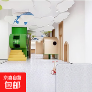 浴室環(huán)氧彩砂地坪漆自流平仿大理石水泥地面瓷磚翻新改色微磨石 【白色黑白砂】免砸磚/防滑耐磨 瓷磚面【17-22㎡套餐】送工具