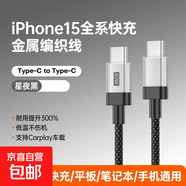 適用華為T(mén)ypec數據線(xiàn)6A快充小米vivo安卓充電器線(xiàn)typc榮耀9x手機tpc快充沖tpyec充電線(xiàn) 雙TYPE-C口黑色【鋼殼閃充】單條裝1.5米