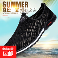 夏季男款一腳蹬鏤空設(shè)計(jì)網(wǎng)鞋防臭透氣清爽不悶?zāi)_舒適軟底防滑耐磨 TY-S7【黑色】 43 【運(yùn)動標(biāo)準(zhǔn)碼】