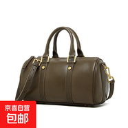 輕奢復古真皮手提包女包美拉德斜挎包高級感牛皮包日常通勤禮物 【綠色】復古輕奢ins風(fēng) 無(wú)禮盒2893