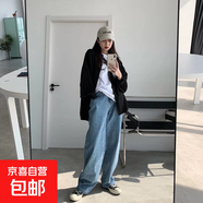 中長(cháng)款女襯衣長(cháng)袖秋季爆款設計感小眾寬松百搭襯衫上衣 黑色 5XL碼【180-200斤】