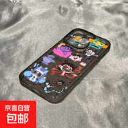 哪吒手機殼適用小米15/紅米K70/NOTE/一加ACE涂鴉合集保護套潮流男女款 透黑-NZAB46哪吒涂鴉合集1 一加ACE2