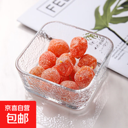 北歐ins風玻璃碗水果沙拉碗家用吃飯小碗輔食碗果盤 【活動】方形碗260ml1個
