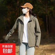 春秋季2024新款夾克運動(dòng)戶(hù)外早春休閑夾克外套 青銅綠 S