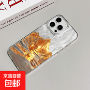 日照金山適用iphone16PRO手機殼蘋果華為vivo小米OPPO榮耀防摔套 MD羽紗-透明-AN084日照金山 iPhone7plus/8plus