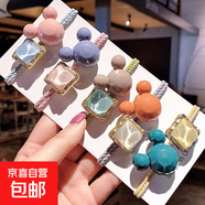 【可愛(ài)米奇橡皮筋頭繩】氣質(zhì)ins網(wǎng)紅發(fā)圈學(xué)生丸子頭 米奇發(fā)繩1條（隨機）