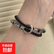 新中式中國風平安扣雙層小眾手串2024新款高顏值情侶閨蜜手鏈手飾 國風美學-【彩色】#一件裝 爆款特價/【平安鏈】*僅剩一天