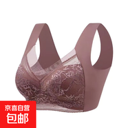 大碼無(wú)痕文胸一體女士?jī)?nèi)衣女聚攏上托收副乳性感運(yùn)動(dòng)美背心抹胸罩 【駝色】專(zhuān)柜正品 3XL L碼【120-140斤】