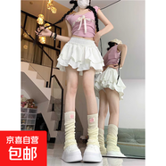 設(shè)計感荷葉邊黑色蛋糕裙女裝夏季芭蕾風(fēng)短裙高腰半身裙白色蓬蓬裙 白色 L