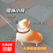 兒童趴體生日動物主題派對裝飾布置斑點小狗狗地攤網(wǎng)紅鋁膜汽氣球 鋁膜氣球 1根裝