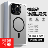 手機(jī)殼磁吸適用蘋(píng)果/華為/榮耀/小米/OPPO/VIVO彩銀防摔全包鏡頭保護(hù)套個(gè)性創(chuàng)意男女款潮高端商務(wù) MD磁吸-黑色-純色 三星GALAXYS23ULTRA