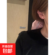 法式仿珍珠耳釘女小眾設計感耳環(huán)簡(jiǎn)約百搭復古氣質(zhì)名媛耳飾 6#珍珠耳釘