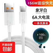 【歡迎禮包大放送】家裝必備充線(xiàn)充電器神龍線(xiàn)加數據線(xiàn)適用于華為 6A數據線(xiàn)TP 1米 白色