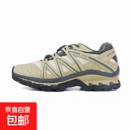 【薩*蒙同款】戶外3D跑鞋男女同款復(fù)古減震鞋登山鞋防滑運(yùn)動(dòng)鞋 跑鞋QUEST斑鳩綠 42