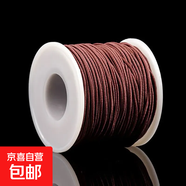串珠彈力線(xiàn)高彈力加粗牛筋文玩佛珠手串彈力繩耐磨結實(shí)手鏈松緊線(xiàn) 咖啡色 50米