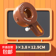 夏季新品戲水幾何小水槍夏日戶外沙灘萌趣可愛(ài)光滑不傷手兒童玩具 棕色圓形 幾何水槍
