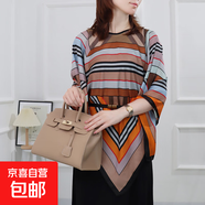 新款仿真絲時尚防曬套頭披肩女外搭大碼寬松百變夏秋季絲巾防曬衣 17 M 110cX110cm