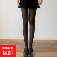 1雙裝連腳絲襪女襪中厚防勾絲秋冬打底襪光腿黑肉色薄款 黑色連腳-1雙 1條