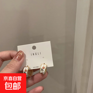 銀針法式花朵愛心珍珠耳釘優(yōu)雅高級(jí)感復(fù)古耳環(huán)小眾氣質(zhì)新款耳飾女 49#銀針-郁金香
