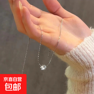 高回頭率高顏值少女蝴蝶結頸鏈項鏈氣質(zhì)設計小眾鎖骨鏈ins 單顆鋯石項鏈