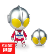 大頭咸蛋超人凹凸曼公仔天柱大黃蜂蛋糕擺件Q版扭蛋公仔玩具 大頭變形超人版