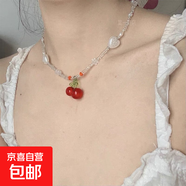 夏日串珠彩色項(xiàng)鏈清新百搭少女甜美酷辣氣質(zhì)鎖骨鏈網(wǎng)紅 40項(xiàng)鏈