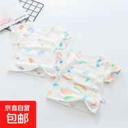 酷米綈兒童短袖T恤夏季寶寶純棉上衣男女童卡通半袖嬰兒衣服薄款 小米奇 73