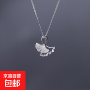 項鏈女夏仙氣百搭不掉色輕奢小眾2021年新款簡(jiǎn)約設計感鎖骨鏈 【銀杏葉項鏈】1條 FX款 無(wú)規格
